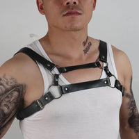 Mens Double Straps Harness