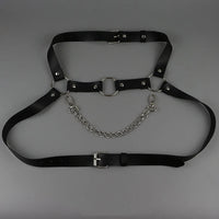 Mens Center Chain Harness