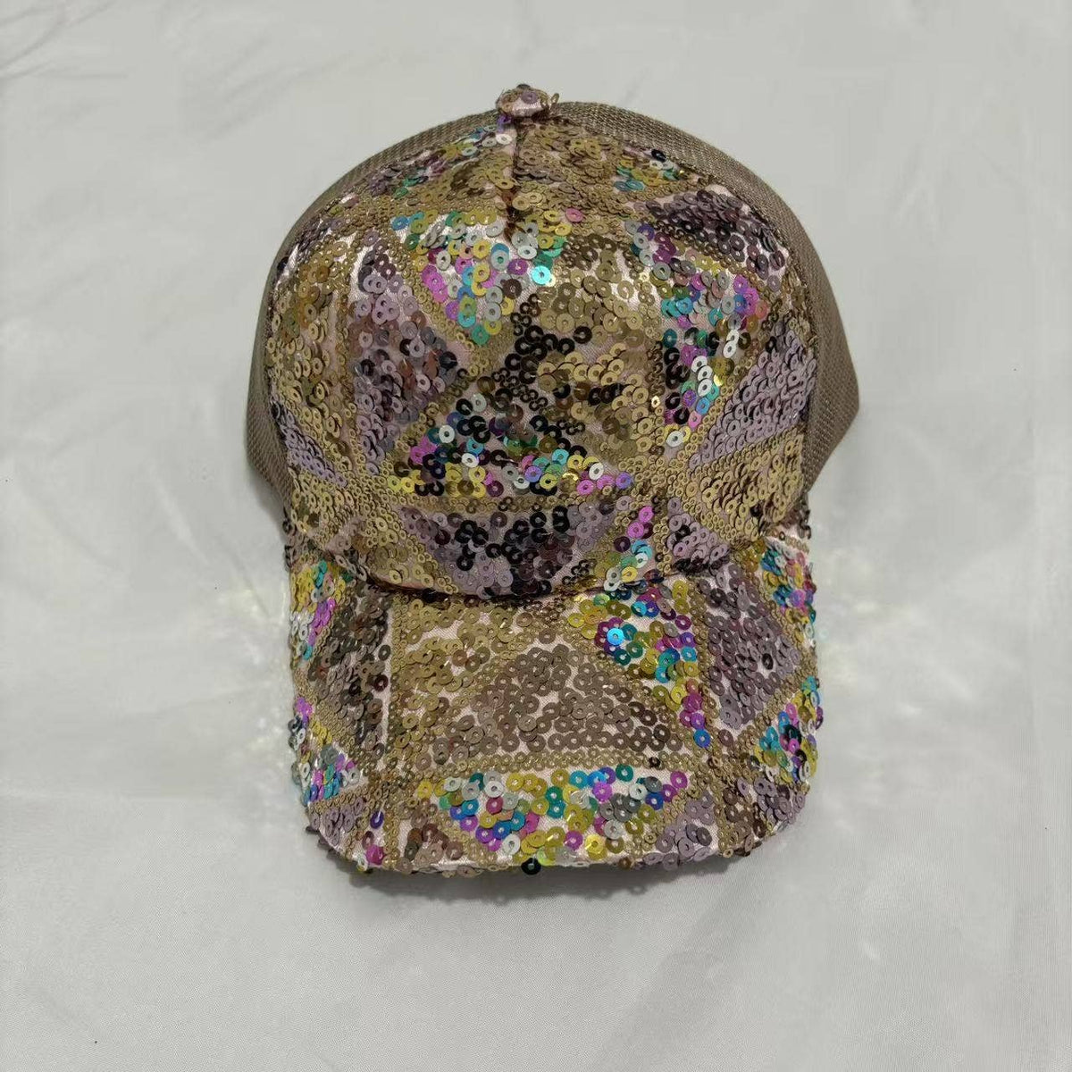 Sequin baseball cap