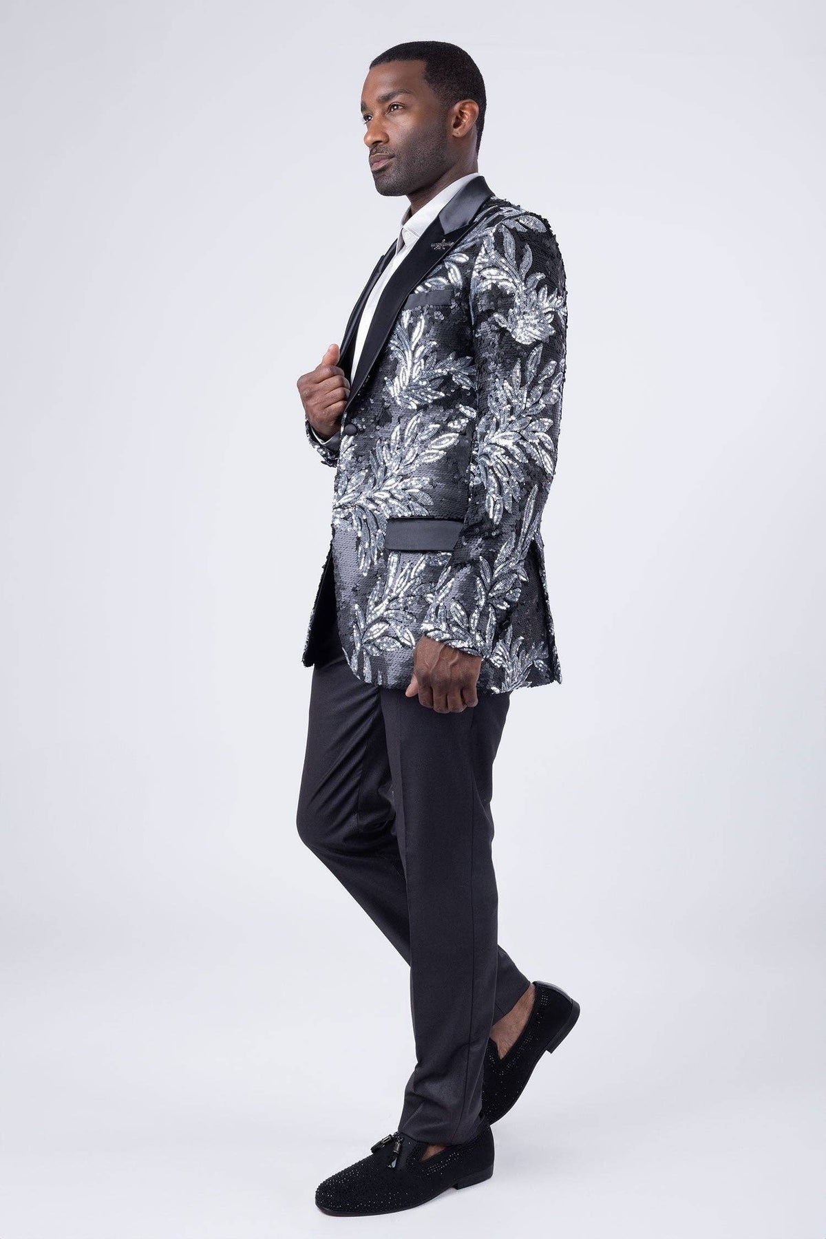 Baroque Sequins Luxury Blazer