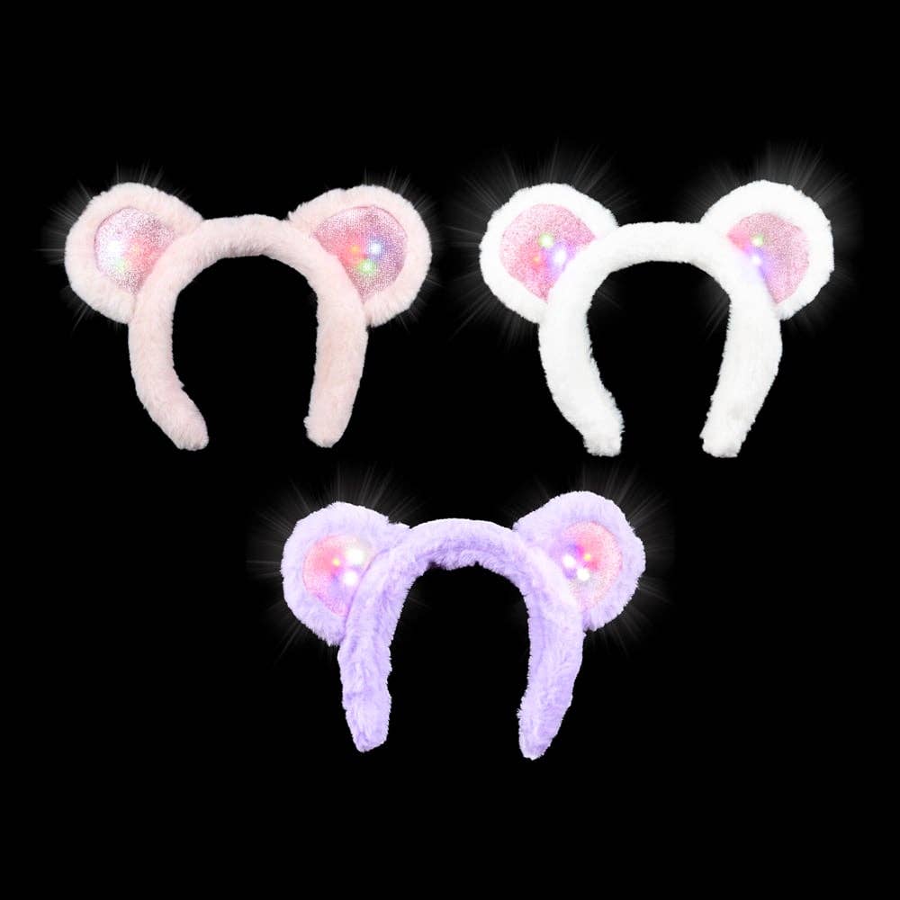 LIGHT-UP TEDDY BEAR HEADBAND