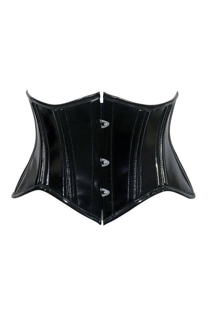 Black Patent Mini Cincher