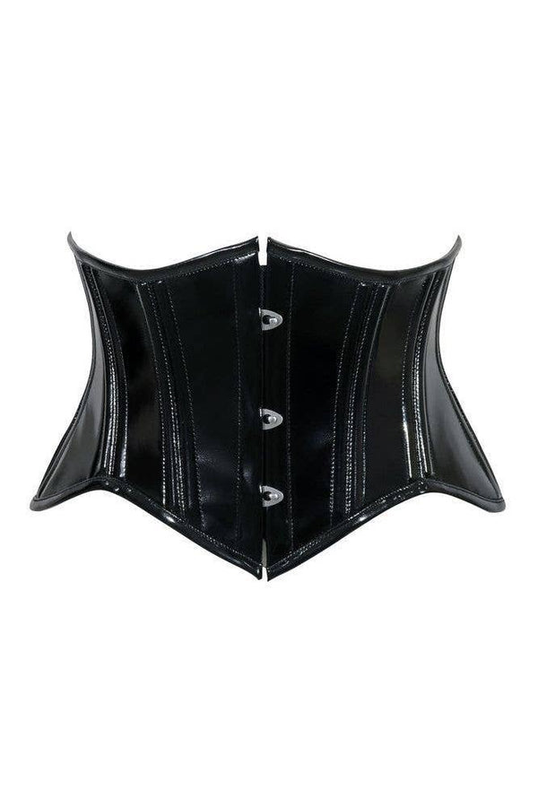 Black Patent Mini Cincher