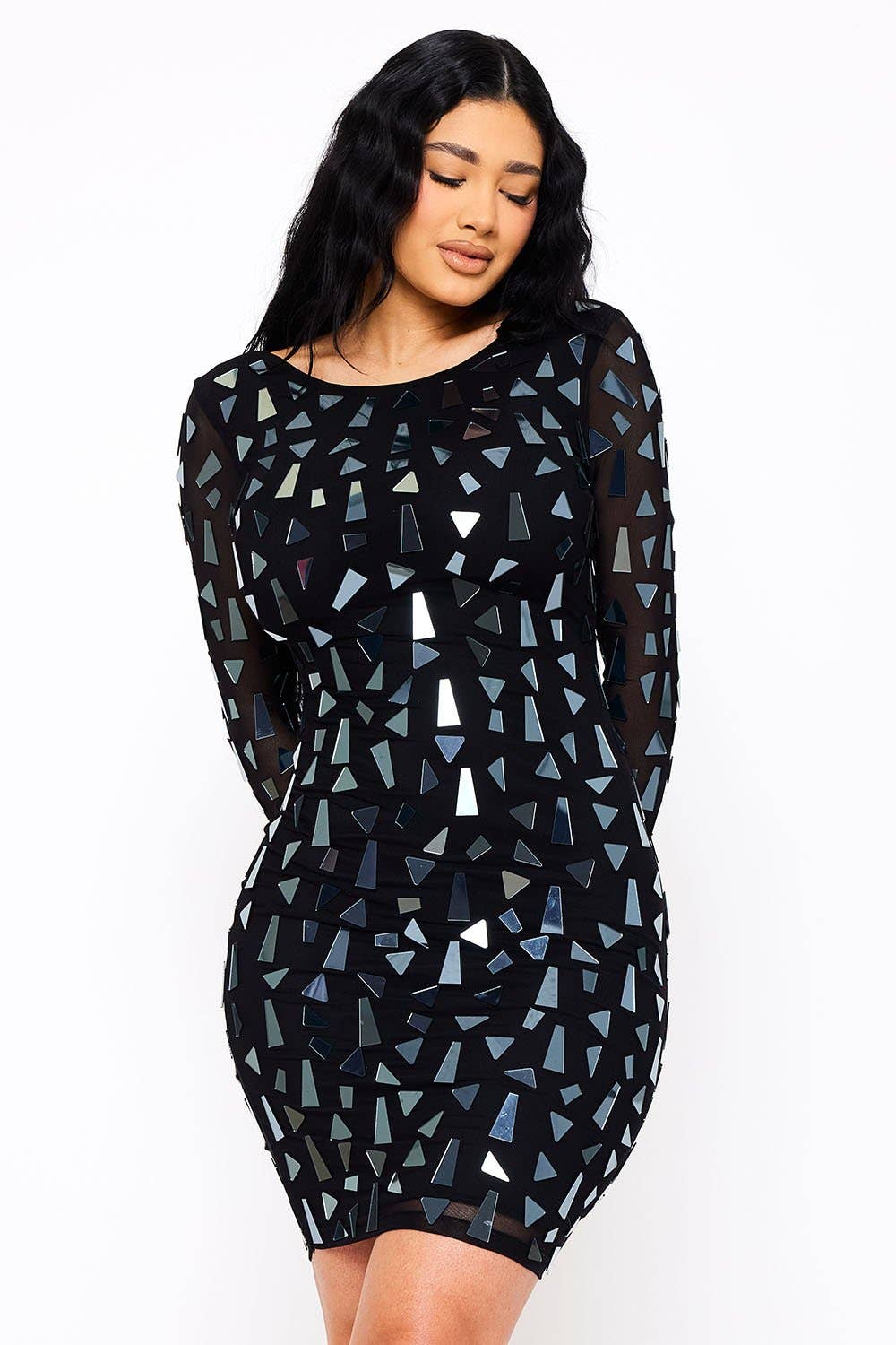 MIRROR PIECES DRESS