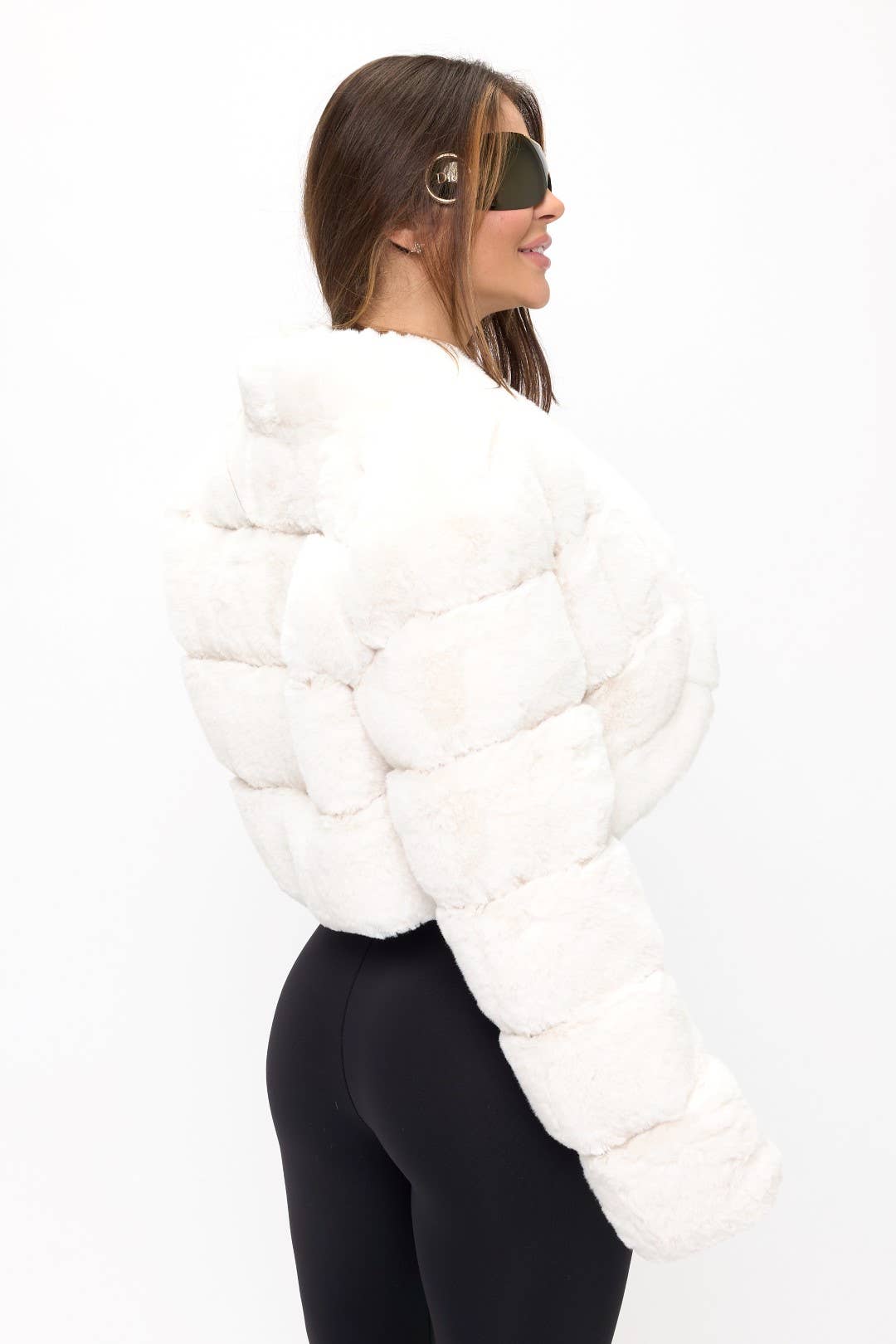 Cropped Fur Coat