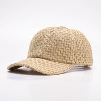 Straw Baseball Cap