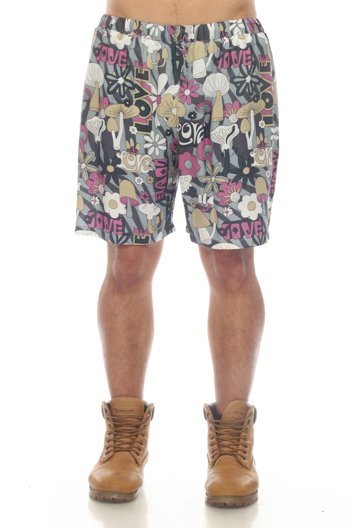 Mens Mushroom Shorts