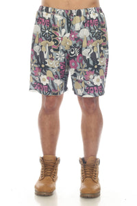 Mens Mushroom Shorts