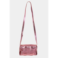 Leather Woven Shoulder Bag