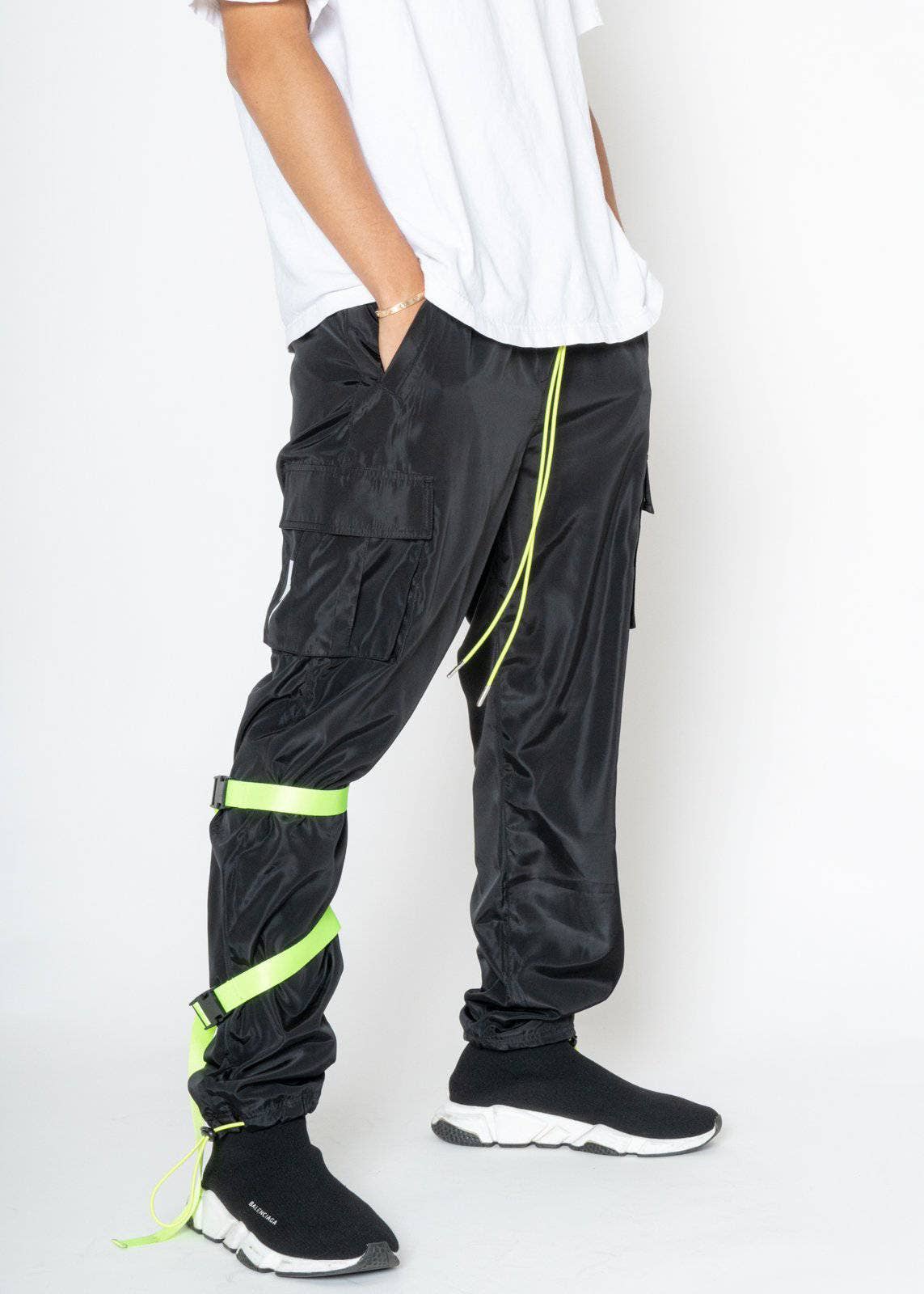 Utility Cargo Pants in Black