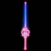 13" LIGHT-UP FEATHER WAND