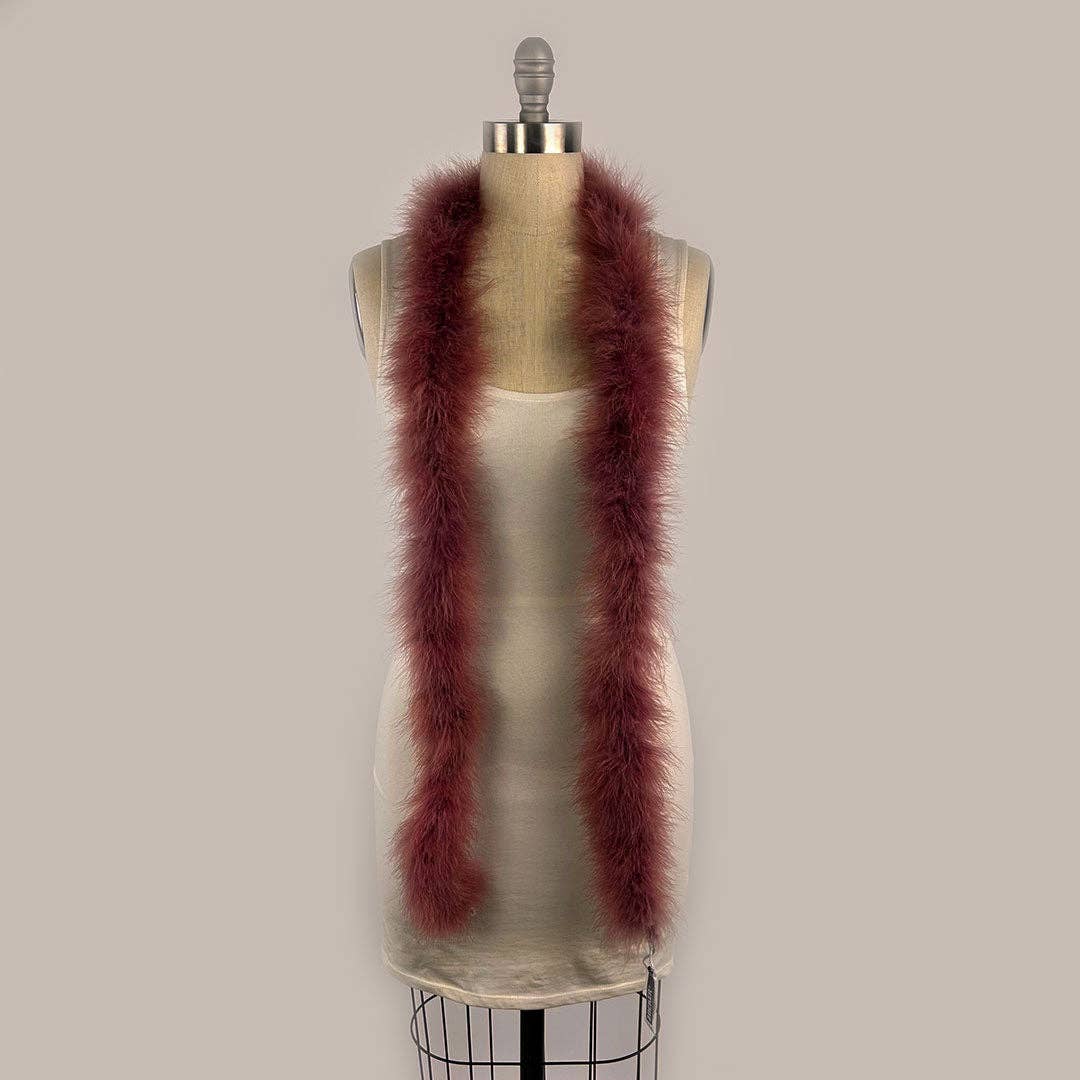Full Marabou Feather Boa - Amethyst