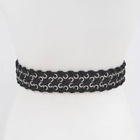 Multi Metal Eyelet Belt