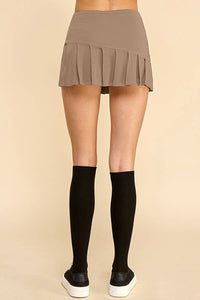 PLEATED SKORT