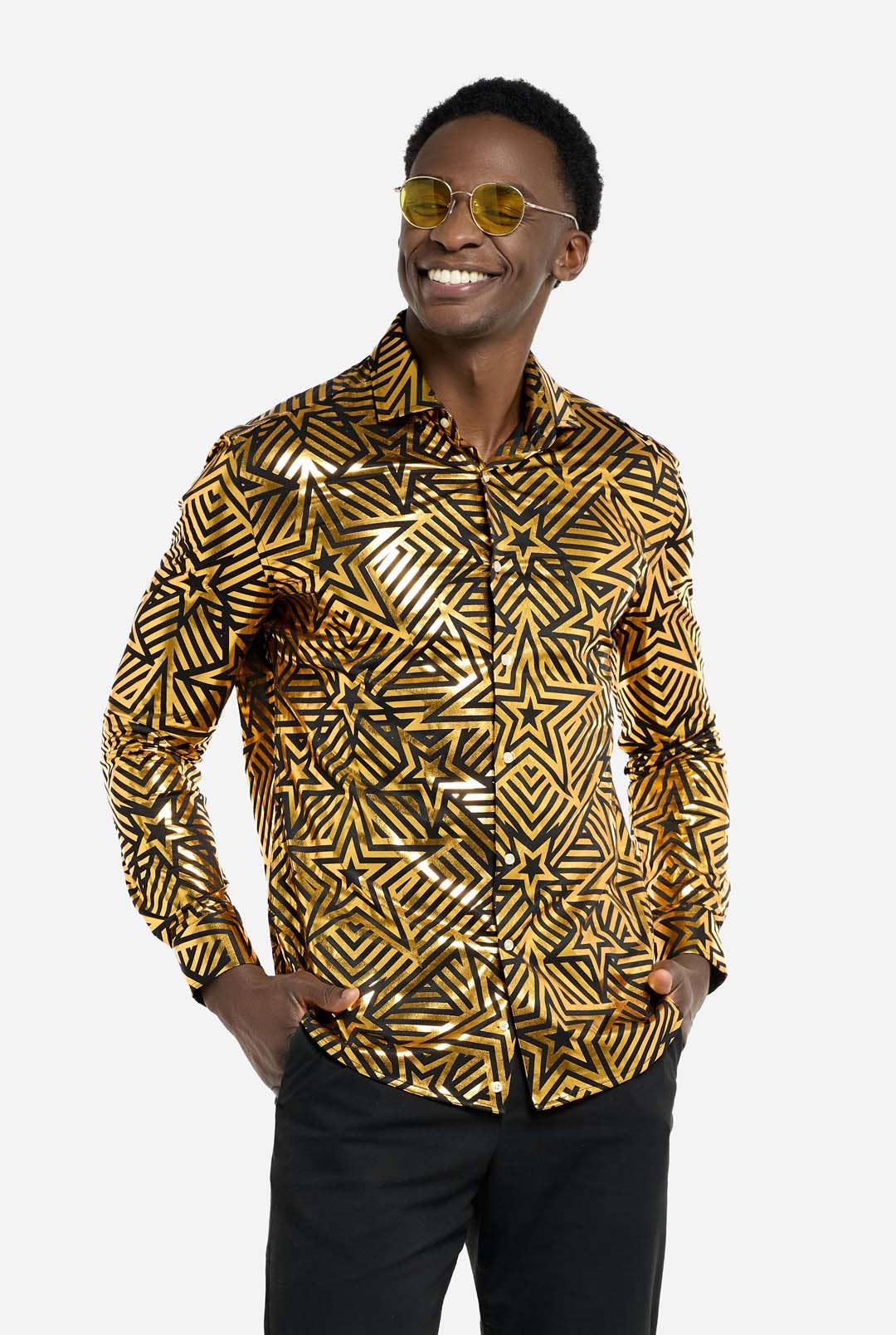 Golden Geo Star Shirt