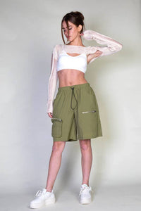Sahara Nylon Pocket Shorts