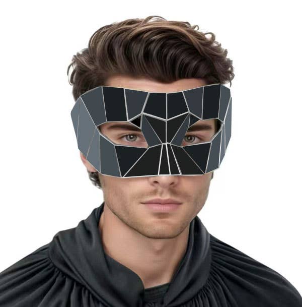 Black Mirror Half Mask