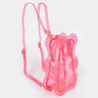 Transparent Teddy Bear Backpac