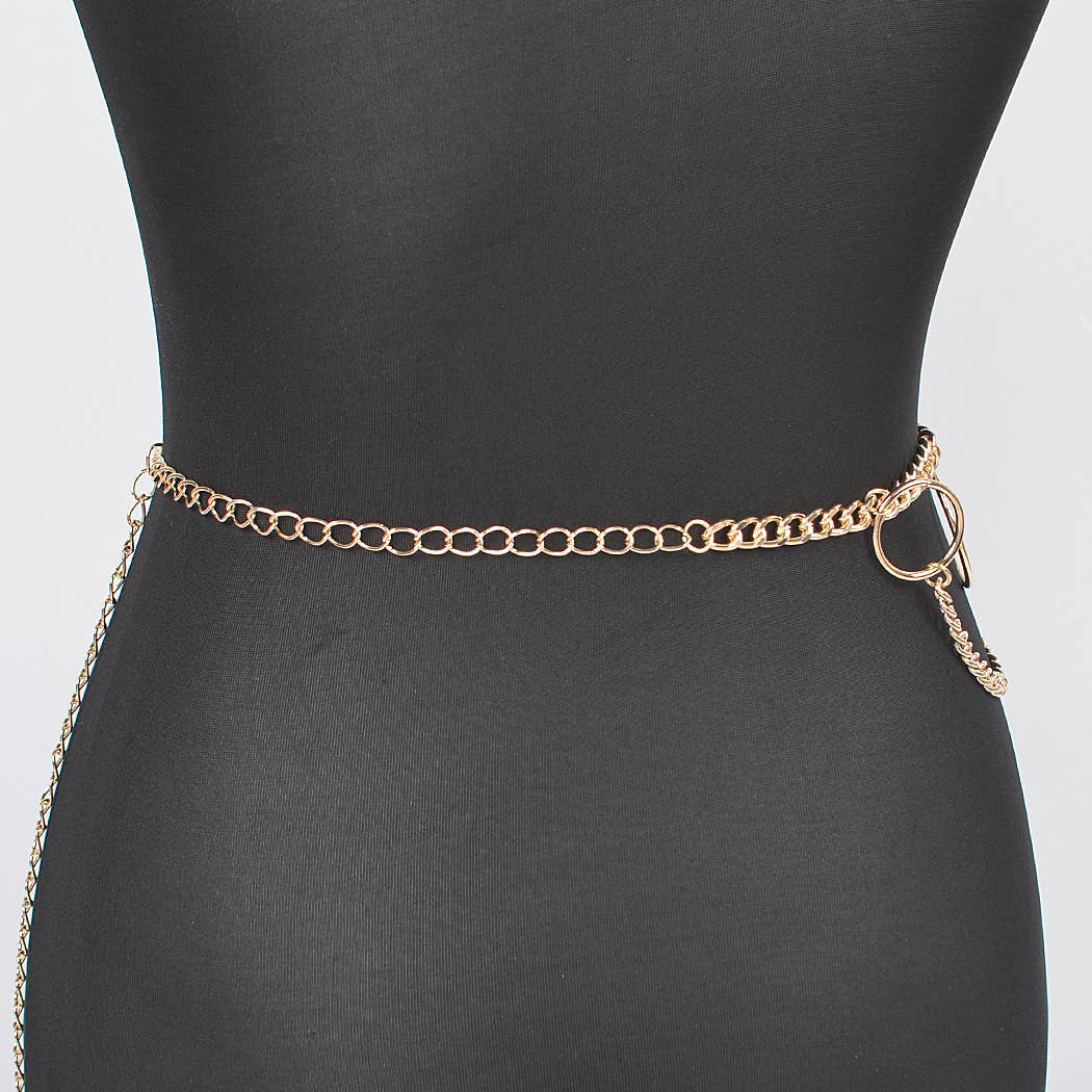 Multi O Ring Layered Chain Belt