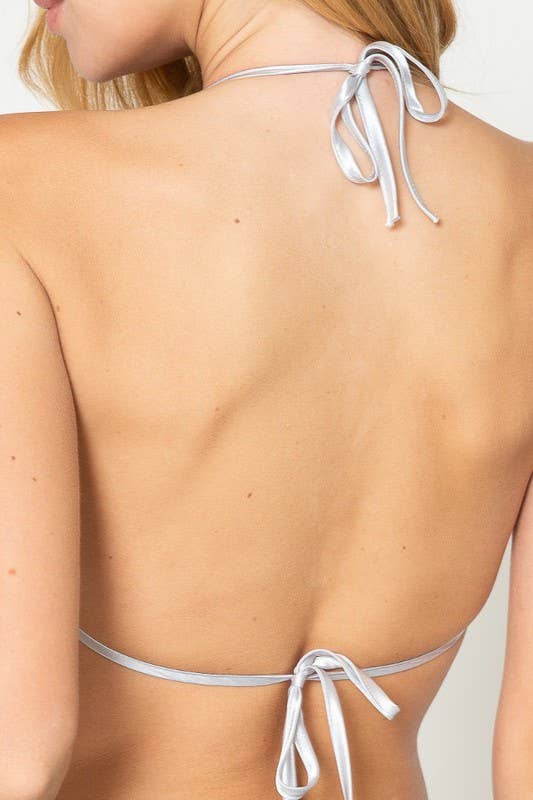 Rhinestone bikini top