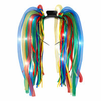 Multicolor LED Noodle Headband Flashing Dreads