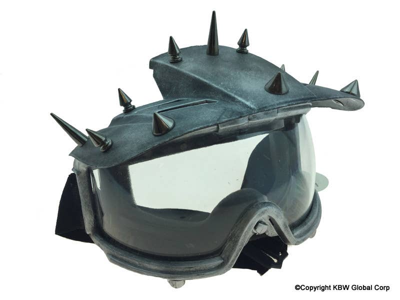 Silver Spiked Steampunk Goggles
