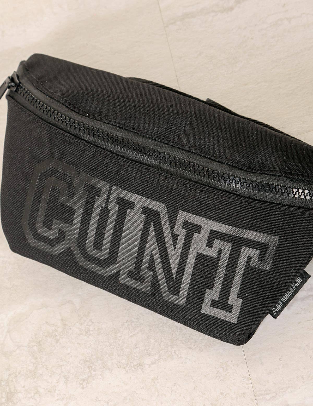 Fanny Pack Cunt Black & Black