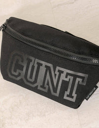 Fanny Pack Cunt Black & Black