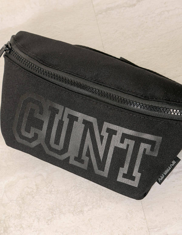 Fanny Pack Cunt Black & Black
