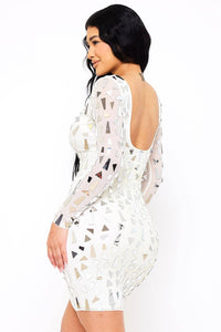 MIRROR PIECES DRESS