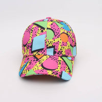 Geo Print Baseball Cap