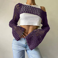 Mens Sleeves Knit Top
