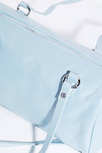 Mini Pocket Glossy Barrel Bag
