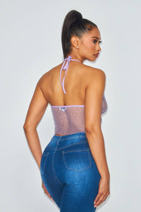 Rhinestone Halter