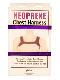 Chest Harness - Neoprene "Bulldog" Style