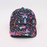 Geo Print Baseball Cap