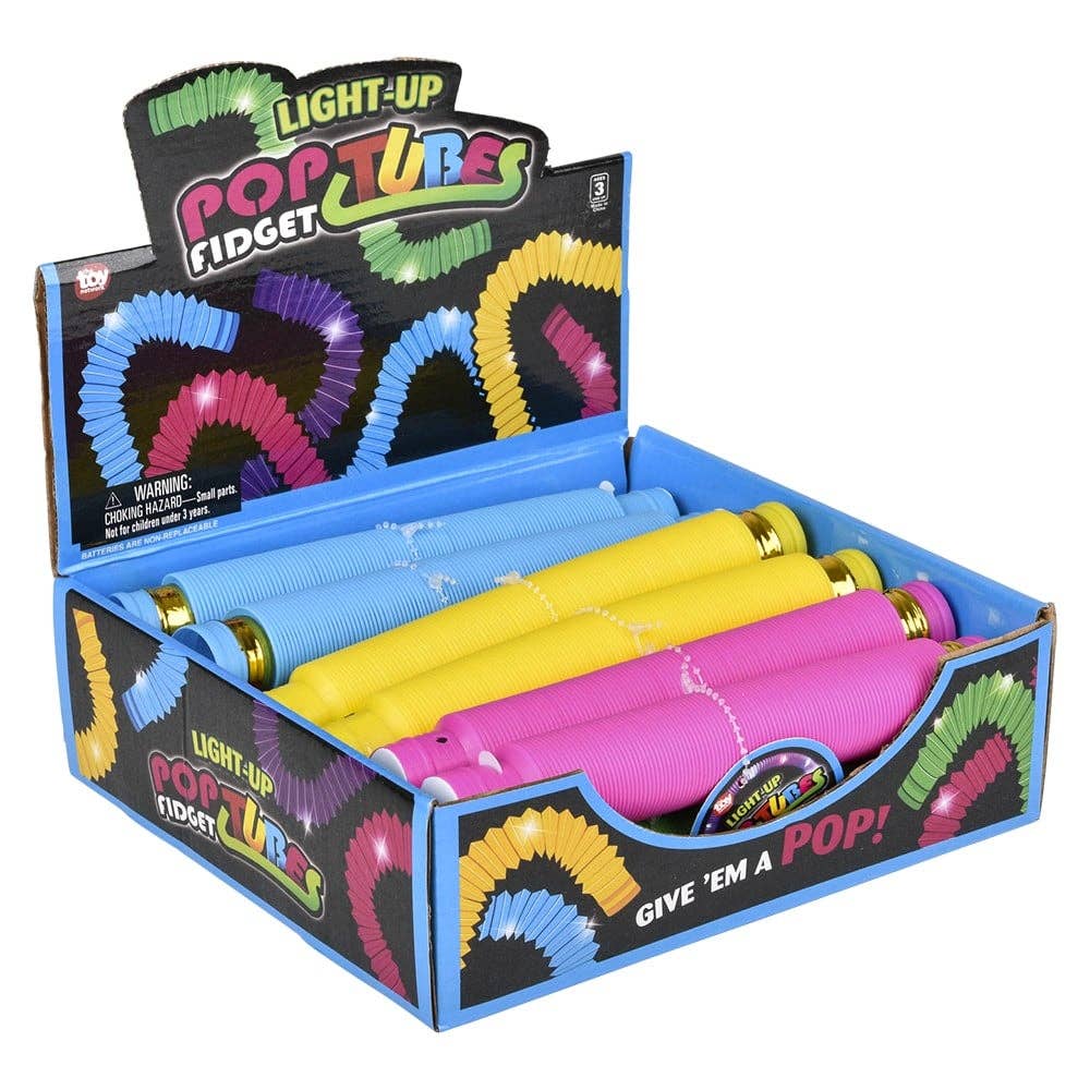 8" LIGHT-UP FIDGET TUBE