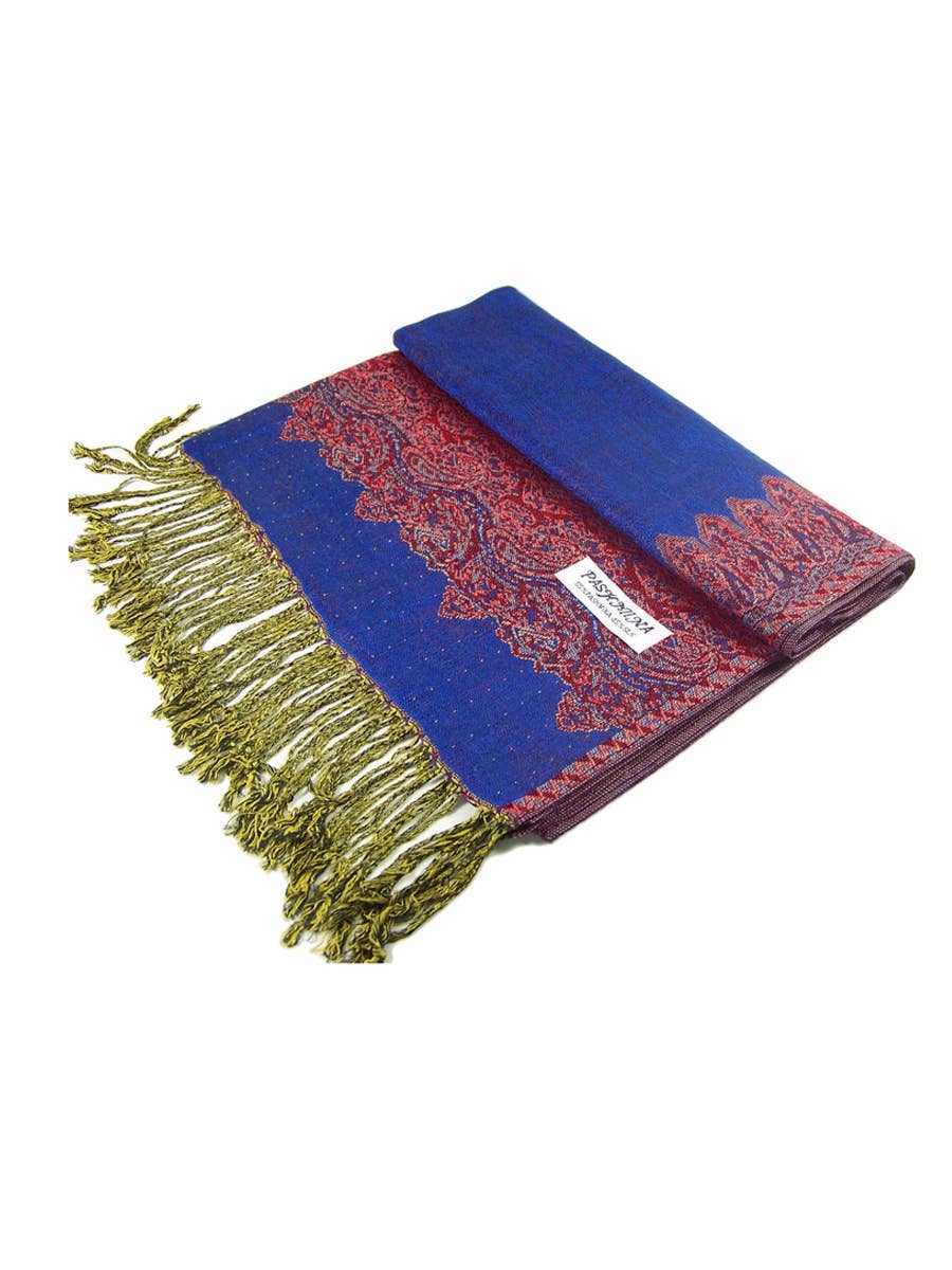 Luxury Paisley Pashmina Vests