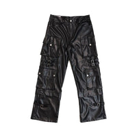PU Y2K CARGO PANTS