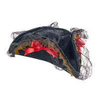 Lace Pirate  Costume Hat
