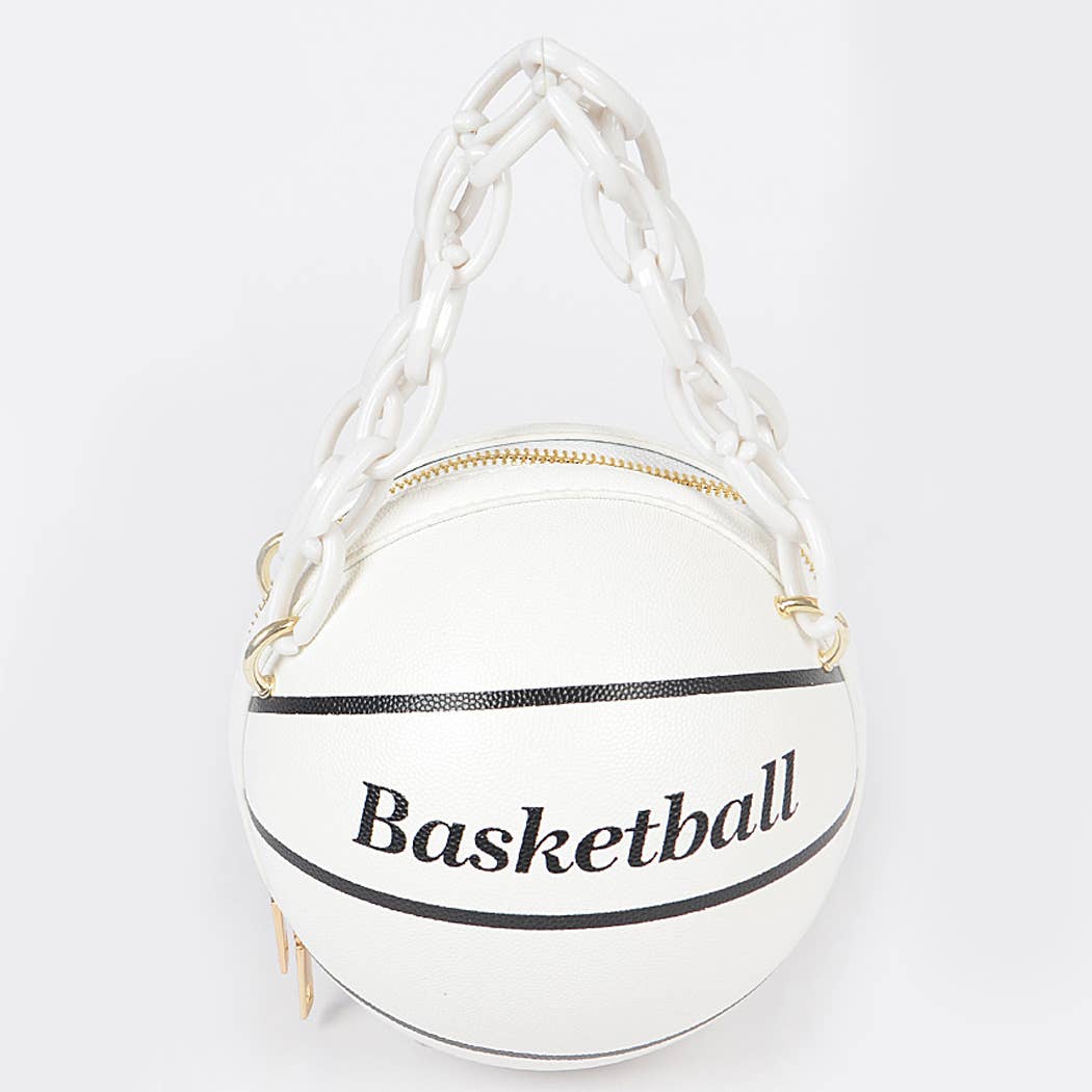 Crossbody Basketball Clutch