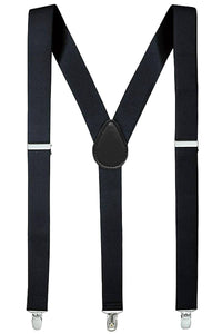 Slim Elastic Sweatband Clip-On Y-Back Suspenders