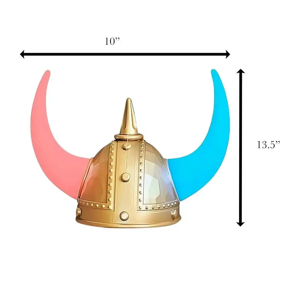 Viking Helmet with Light Up Horns