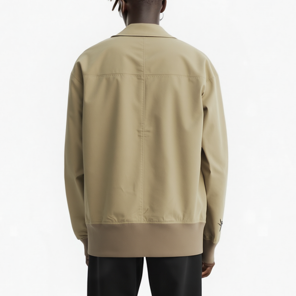 Men's Bellow Flap Pockets jacket in Khaki