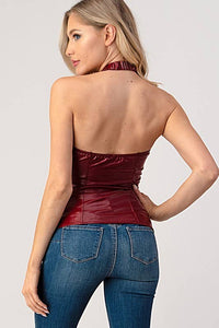 Military Halter Top