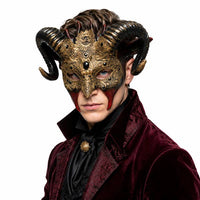 Baroque Ram Horn Masquerade Mask