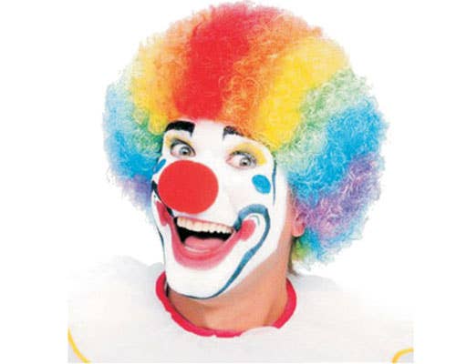 Colored Clown Wig