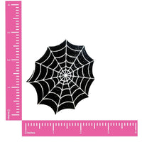 Freaking Awesome Glitter Blacklight Spider Web Nipple Cover Pasties