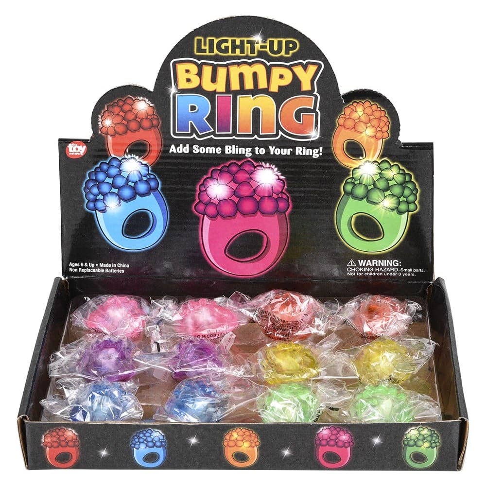 LIGHT-UP BUMPY RING