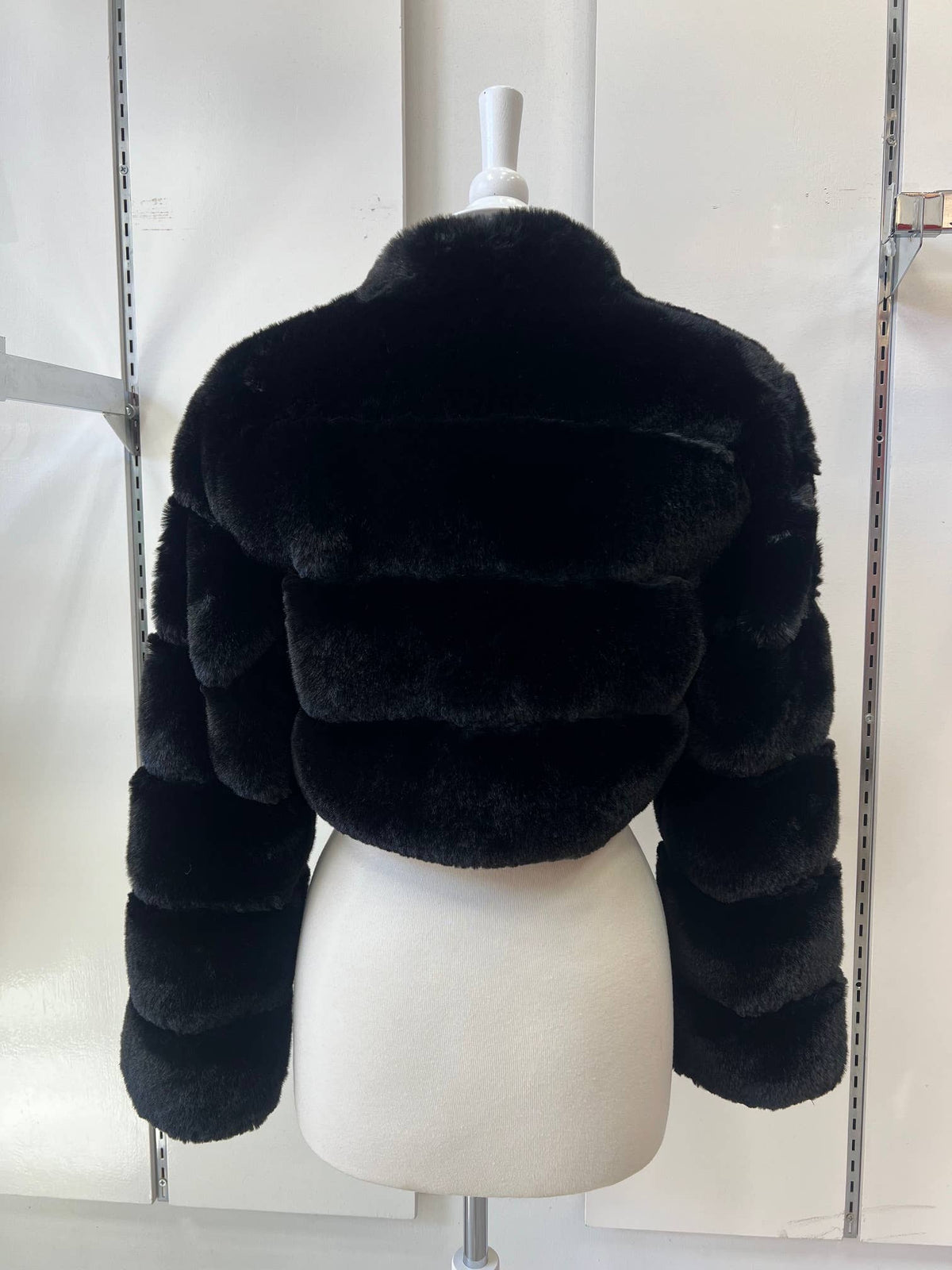 Cropped Fur Coat